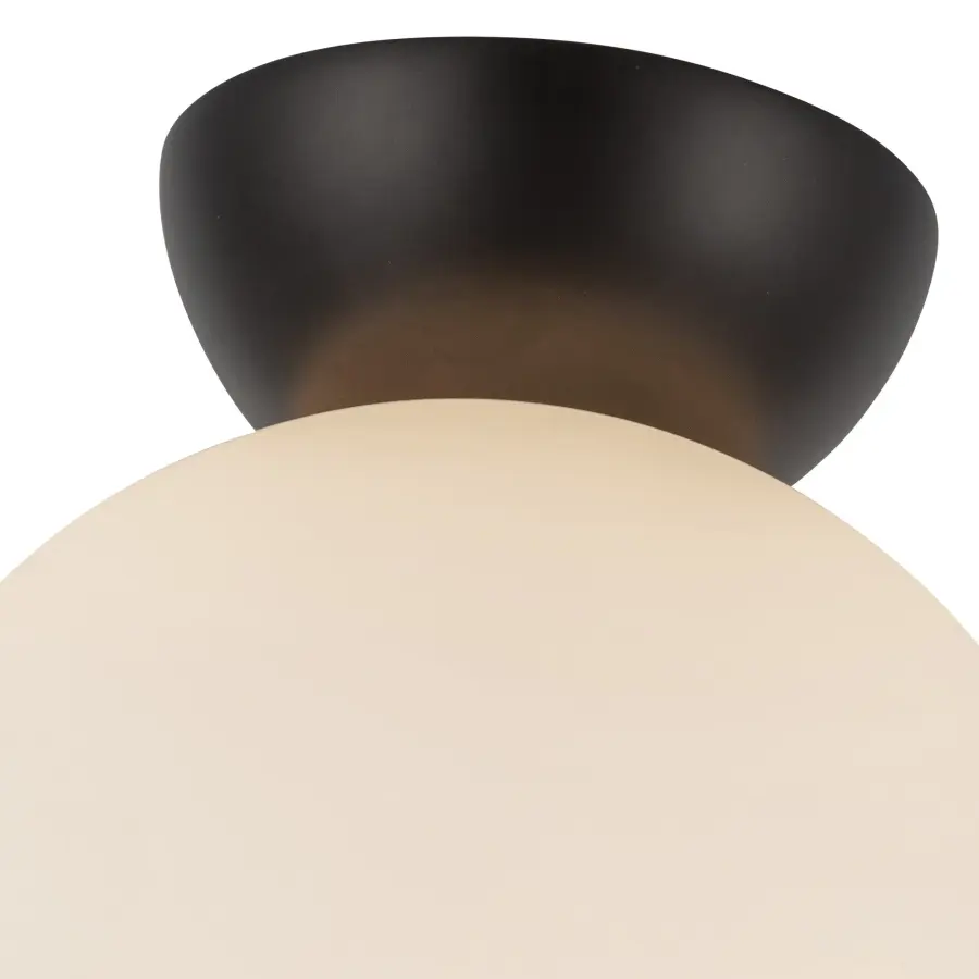 Arcadia 8-Inch Semi-Flush Mount in Brushed Gold - Image 9