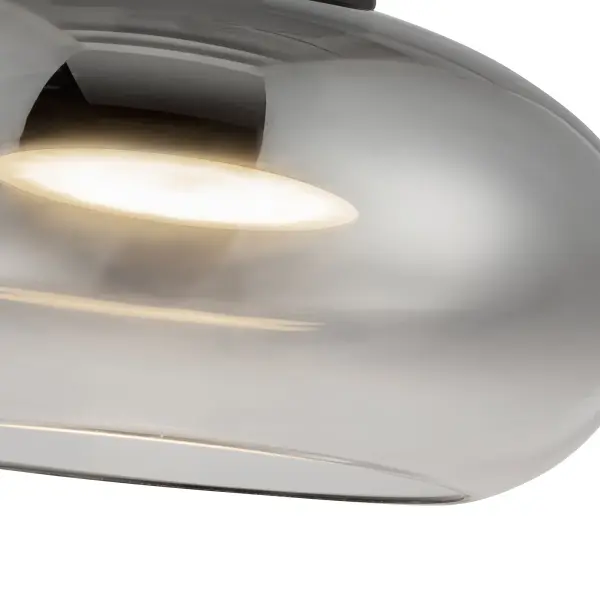 Trinity 14-Inch Semi-Flush Mount in Matte Black - Image 15