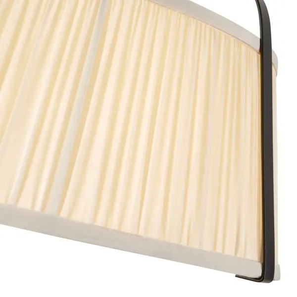 Scout 13-Inch Semi-Flush Mount in Brushed Gold with Blue Linen Shade - Image 31