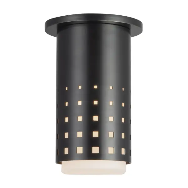 Astoria 7-Inch Semi-Flush Mount in Urban Bronze - Image 8