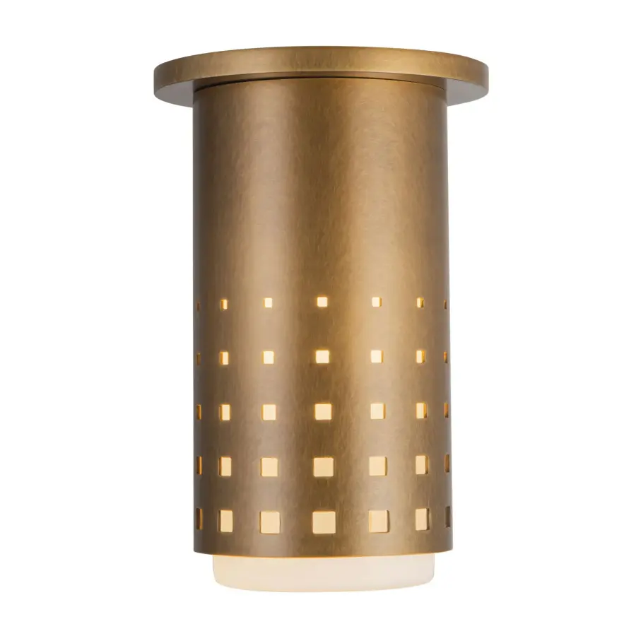 Astoria 7-Inch Semi-Flush Mount in Urban Bronze - Image 9