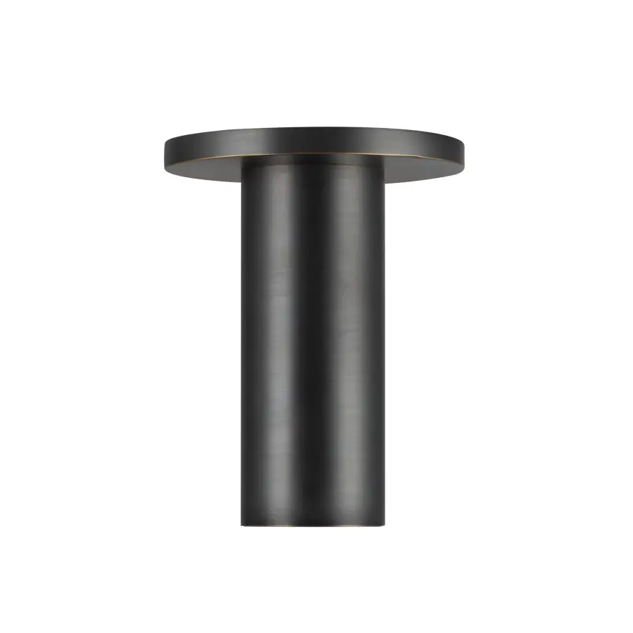 Mason 6-Inch Semi-Flush Mount in Vintage Brass - Image 12
