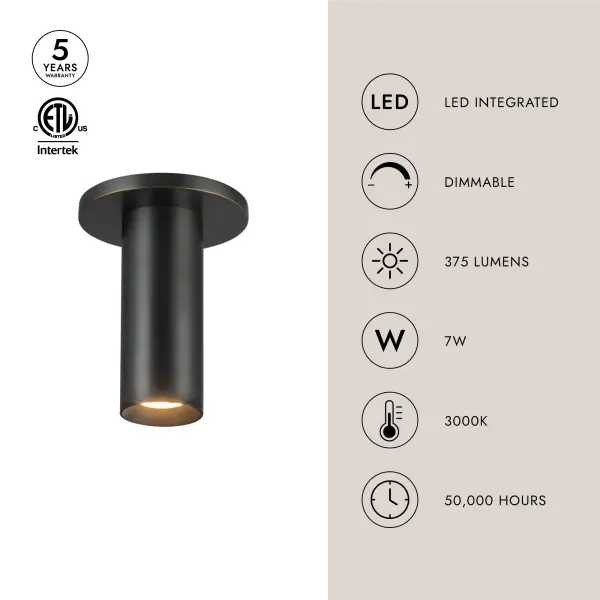 Mason 6-Inch Semi-Flush Mount in Vintage Brass - Image 17