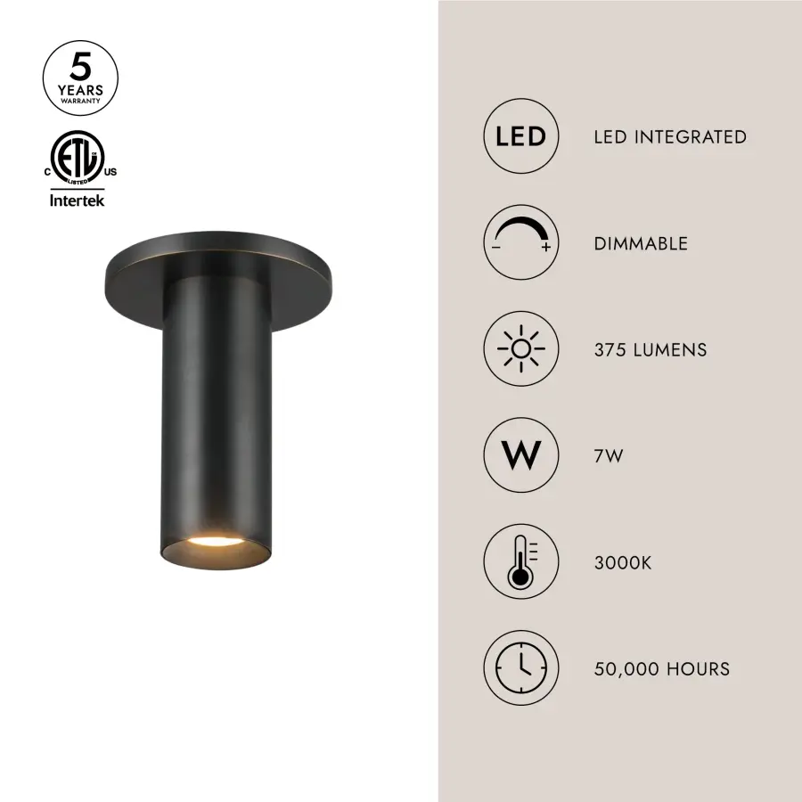 Mason 6-Inch Semi-Flush Mount in Vintage Brass - Image 17