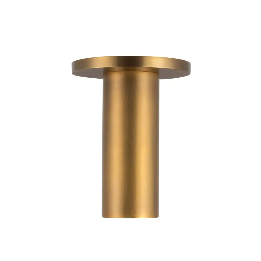 Mason 6-Inch Semi-Flush Mount in Vintage Brass - Image 6