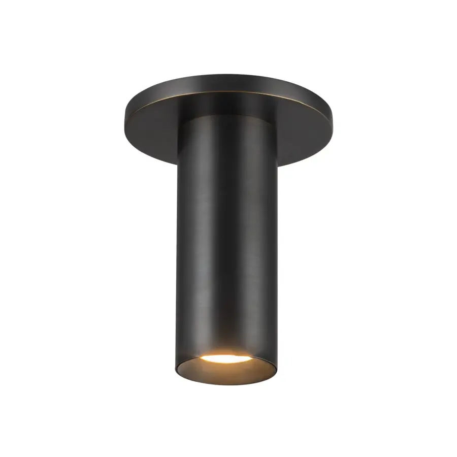 Mason 6-Inch Semi-Flush Mount in Vintage Brass - Image 8