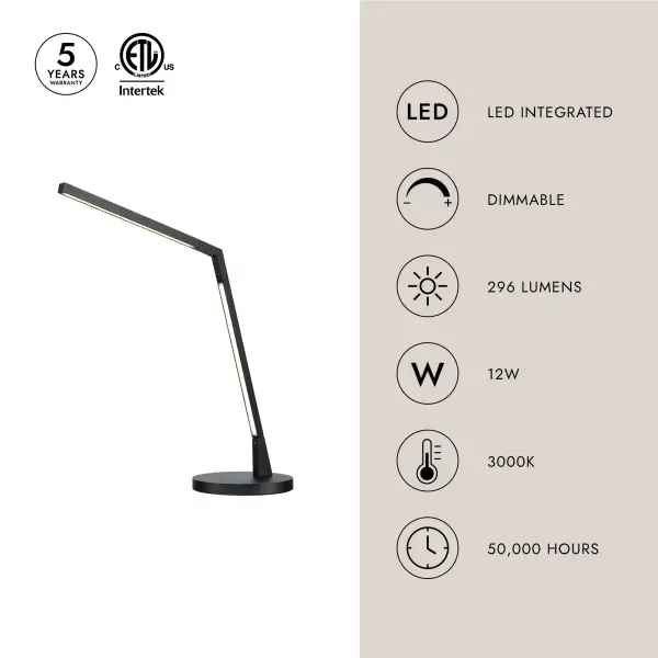 Miter 17-Inch Table Lamp - Image 7