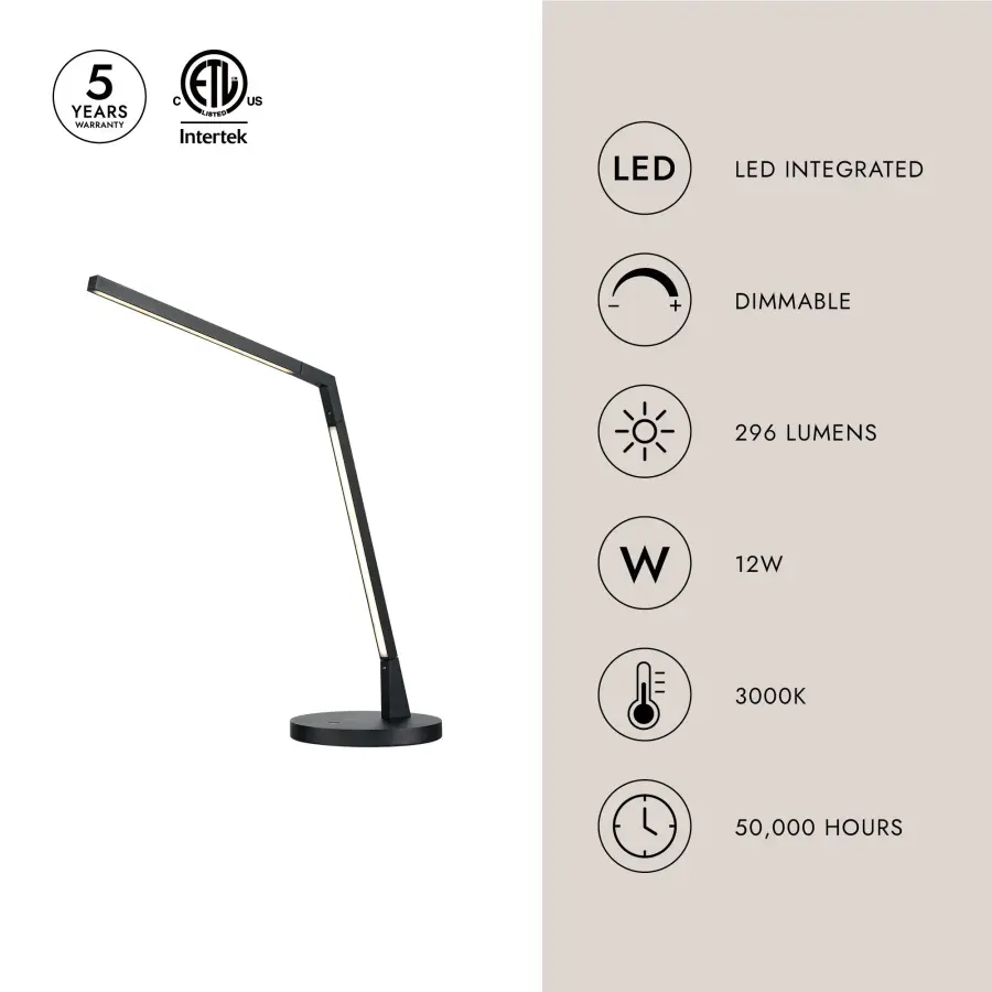 Miter 17-Inch Table Lamp - Image 7