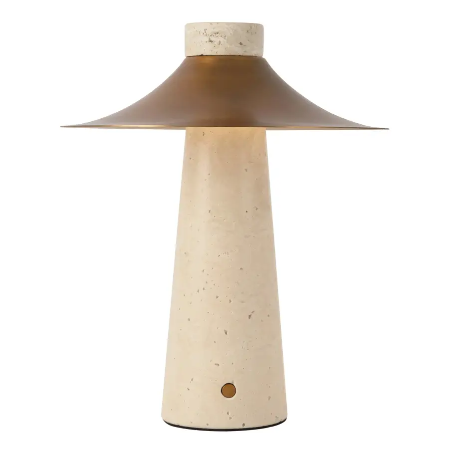 Hagen 10-inch Rechargeable Table Lamp - Image 1
