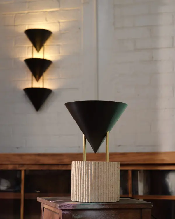 Versus 15-Inch Table Lamp in Urban Bronze - Image 4