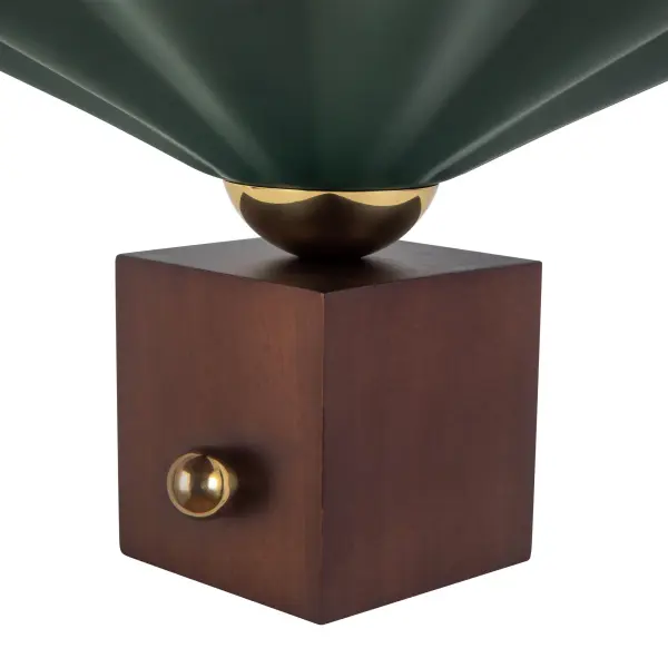Furrow 12-Inch Table Lamp in Burgundy - Image 11