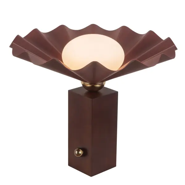 Furrow 16-Inch Table Lamp in Pine Green - Image 11