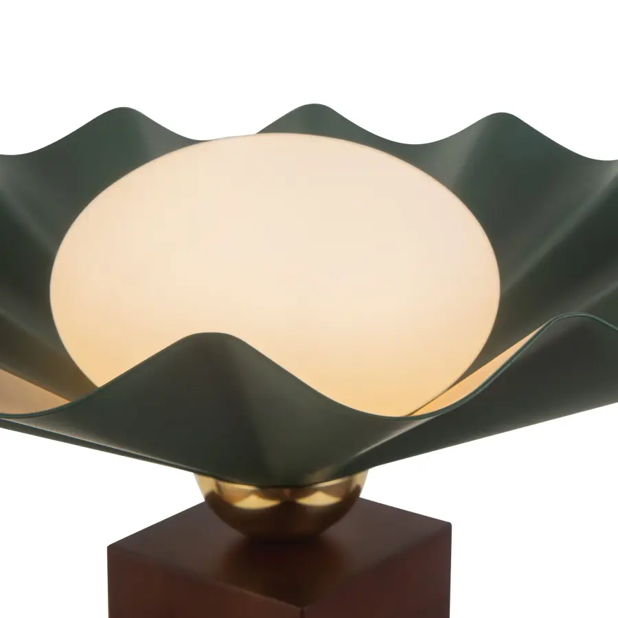 Furrow 16-Inch Table Lamp in Burgundy - Image 14