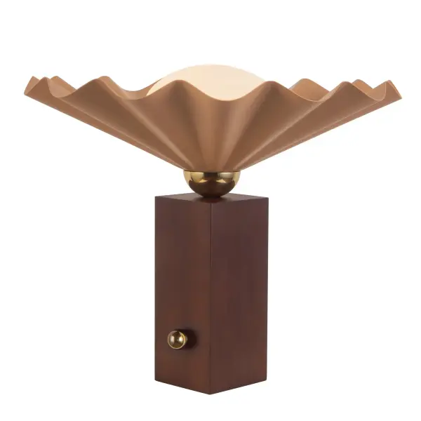 Furrow 16-Inch Table Lamp in Pine Green - Image 5