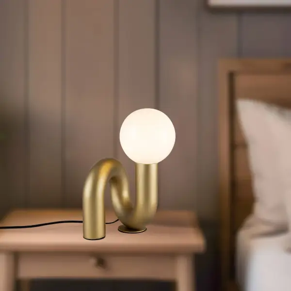 Sadie Table Lamp in Brushed Gold - Image 11