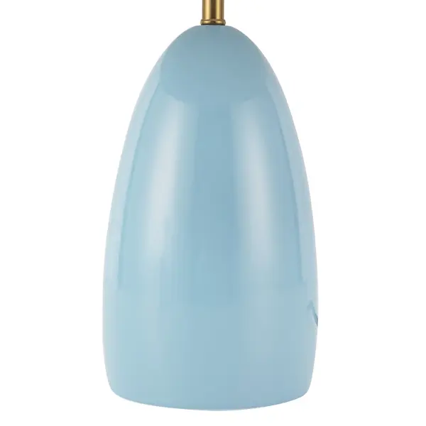 Vibrant Pine Green Table Lamp Adds Bold Color & Warm LED Light - Image 14