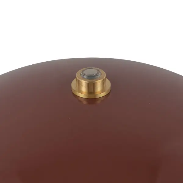 Vibrant Burgundy Table Lamp Adds Bold Color & Warm LED Light - Image 15