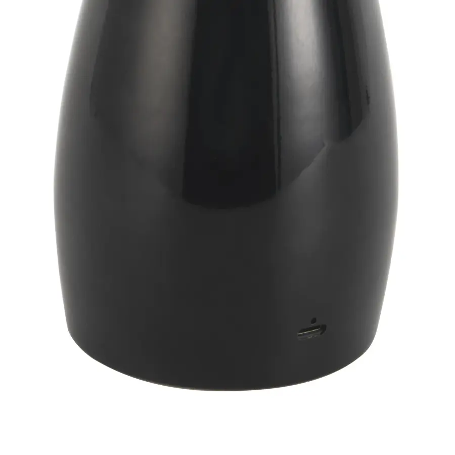 Vibrant Burgundy Table Lamp Adds Bold Color & Warm LED Light - Image 23