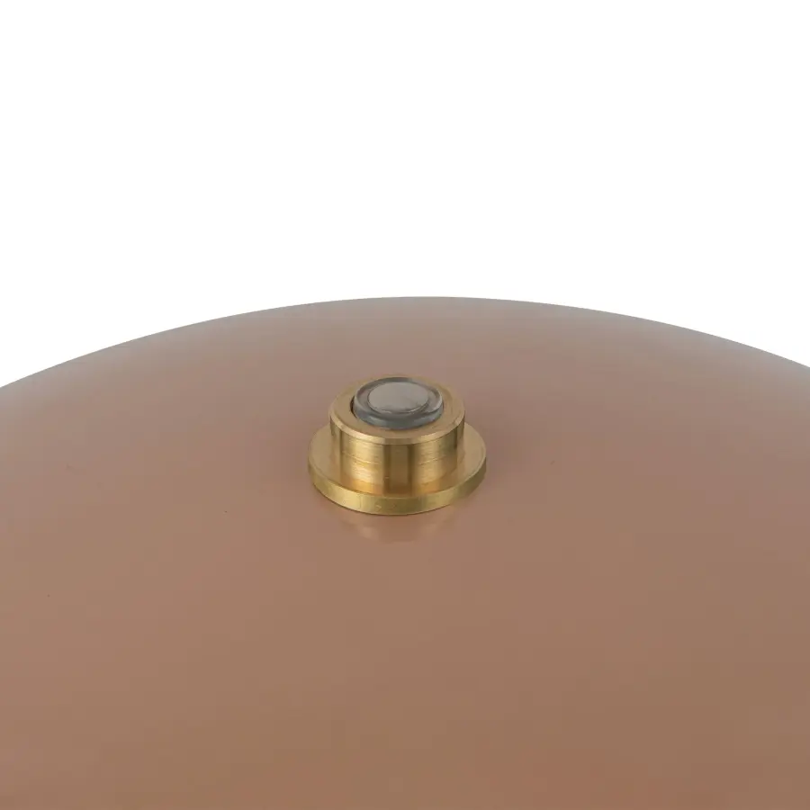 Vibrant Burgundy Table Lamp Adds Bold Color & Warm LED Light - Image 10