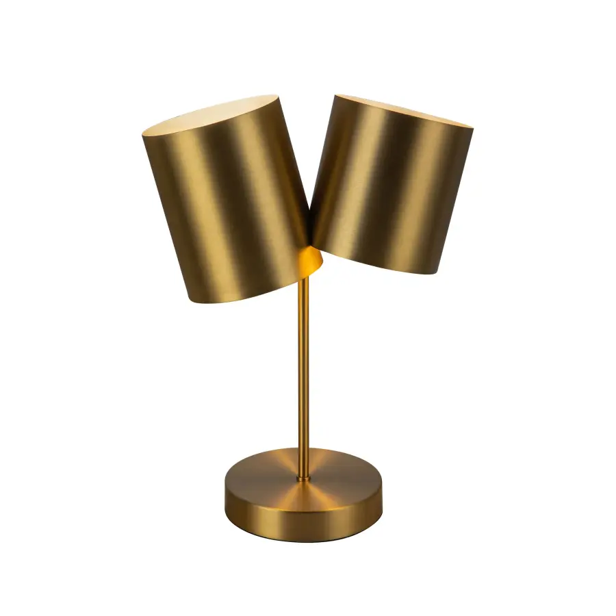 Keiko 14-Inch Table Lamp in Brushed Gold - Image 11