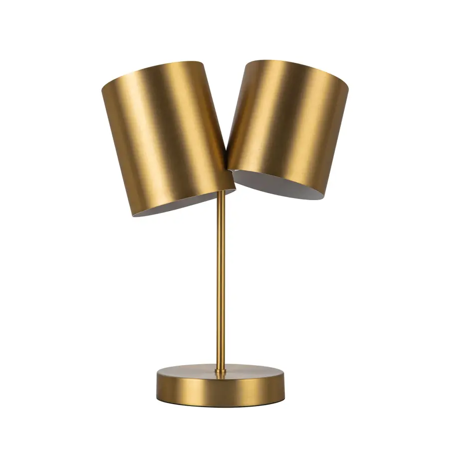 Keiko 14-Inch Table Lamp in Brushed Gold - Image 12