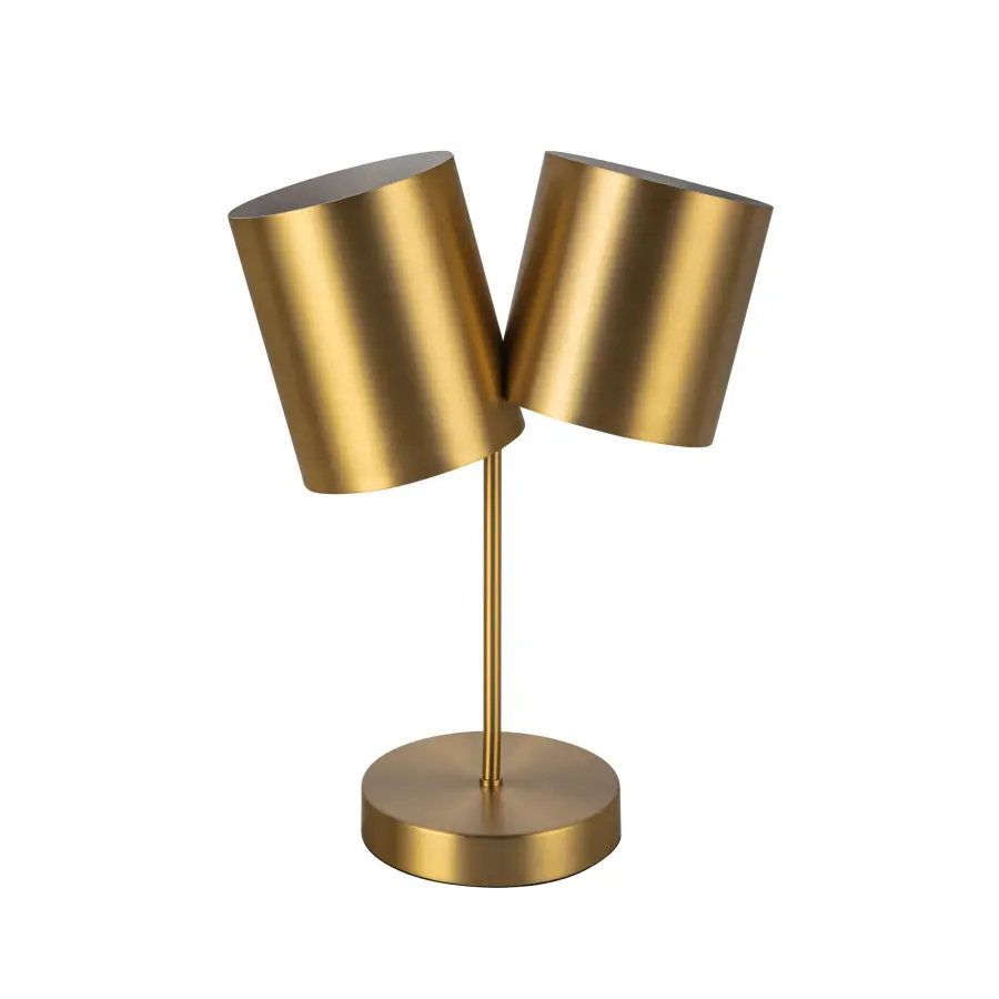 Keiko 14-Inch Table Lamp in Brushed Gold - Image 13
