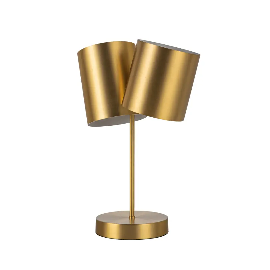 Keiko 14-Inch Table Lamp in Brushed Gold - Image 14