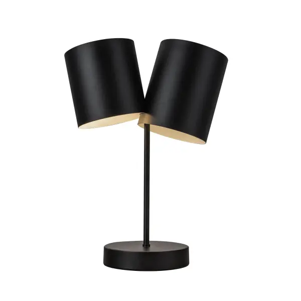 Keiko 14-Inch Table Lamp in Brushed Gold - Image 3