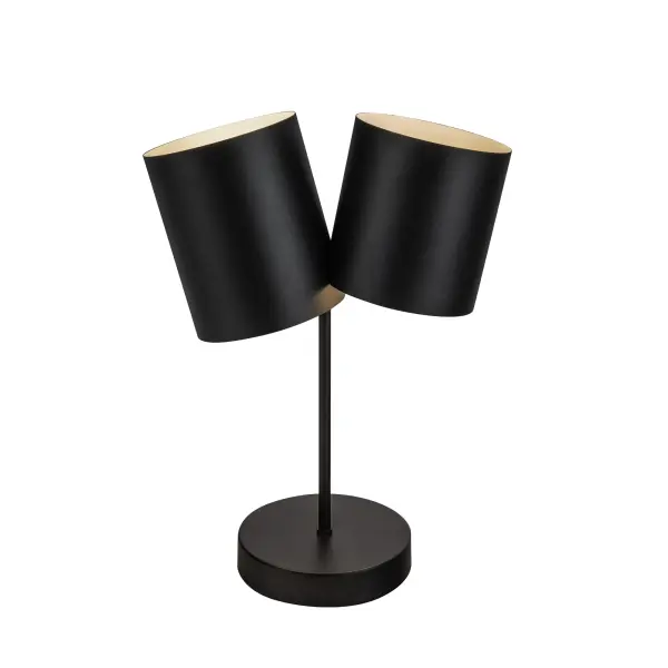 Keiko 14-Inch Table Lamp in Brushed Gold - Image 4