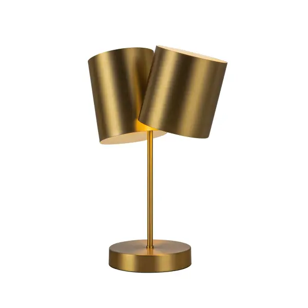 Keiko 14-Inch Table Lamp in Brushed Gold - Image 10