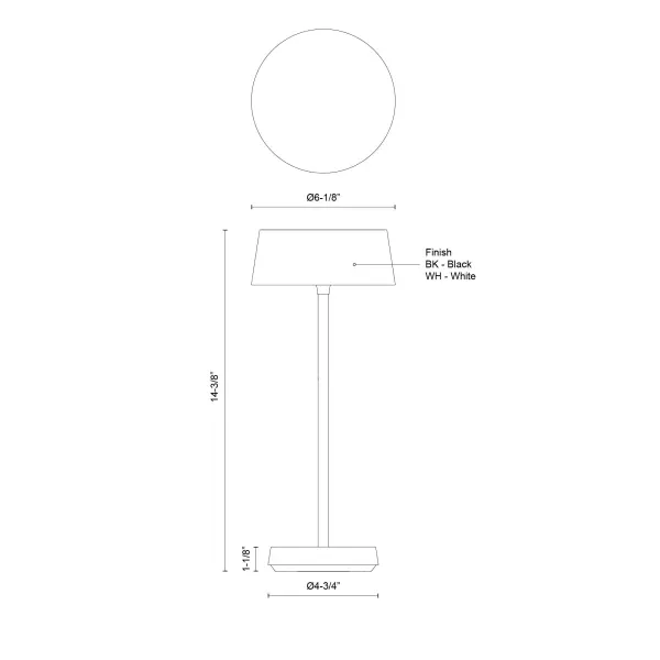 Elegant Cordless Ambiance with Crystal-Inspired Design - Image 7