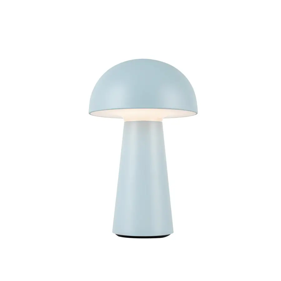 Asher 8-Inch Rechargeable Table Lamp in Navy Blue - Image 11
