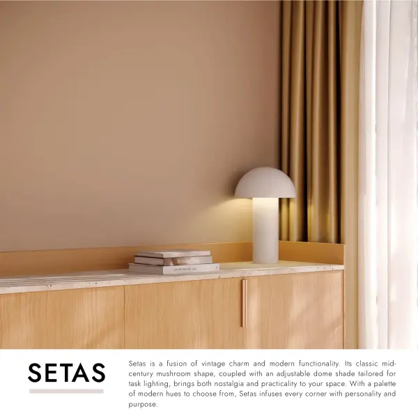 Setas 10-Inch Rechargeable Table Lamp - Image 19