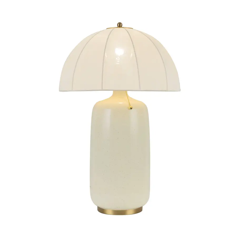 Crosby 18-Inch Table Lamp in Brushed Gold - Image 1