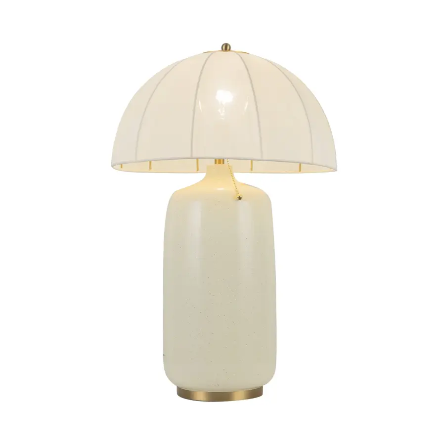 Crosby 18-Inch Table Lamp in Brushed Gold - Image 2
