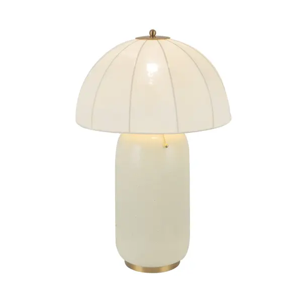 Crosby 18-Inch Table Lamp in Brushed Gold - Image 3