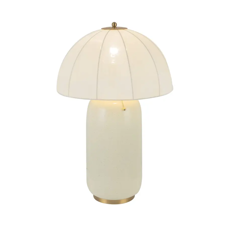 Crosby 18-Inch Table Lamp in Brushed Gold - Image 3
