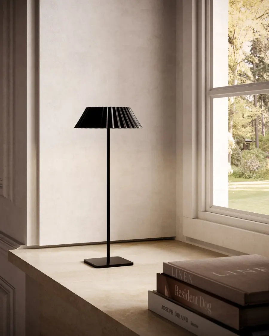 Pela 14-Inch Rechargeable Table Lamp - Image 2