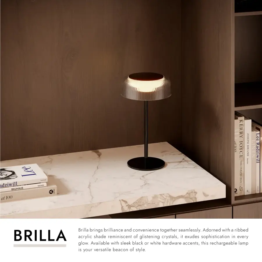 Brilla 11-Inch Rechargeable Table Lamp - Image 10
