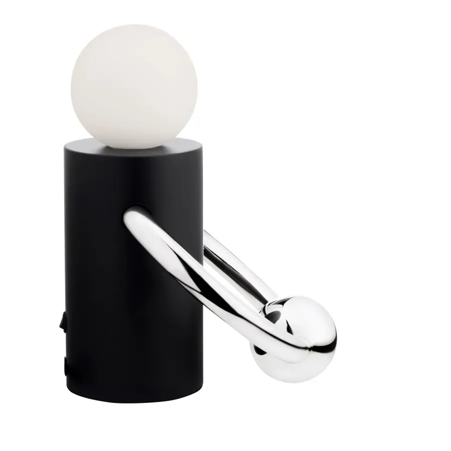 Septum 8-Inch Table Lamp in Chrome - Image 6