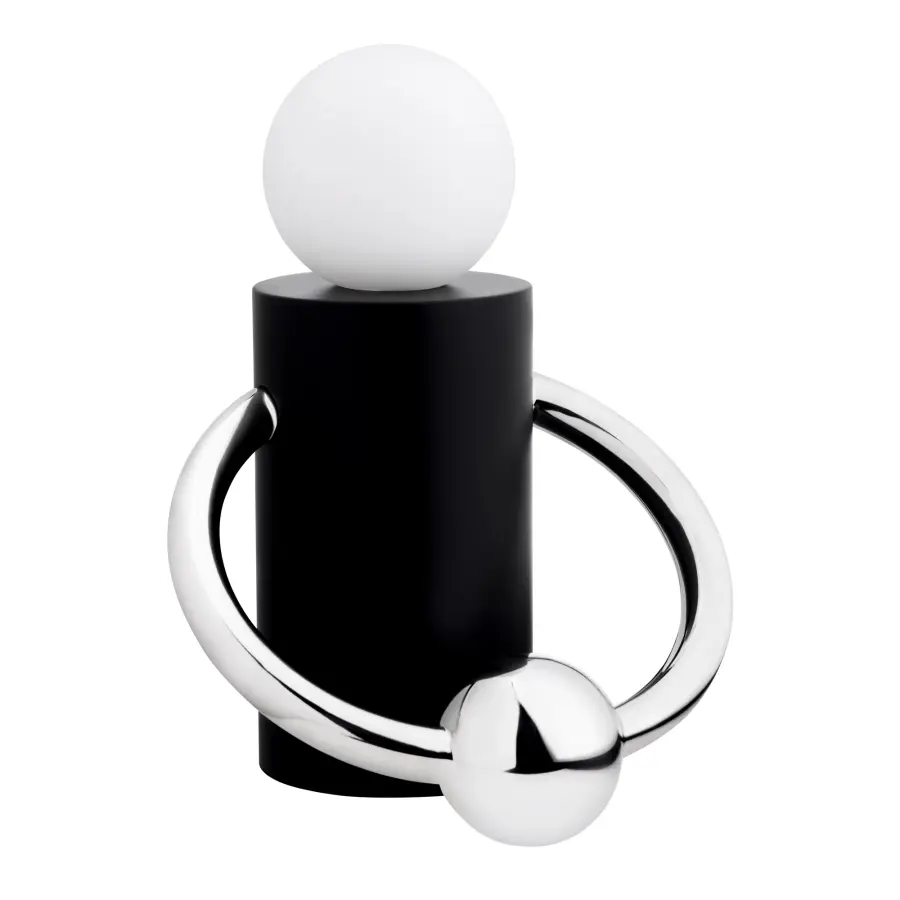 Septum 8-Inch Table Lamp in Chrome - Image 8