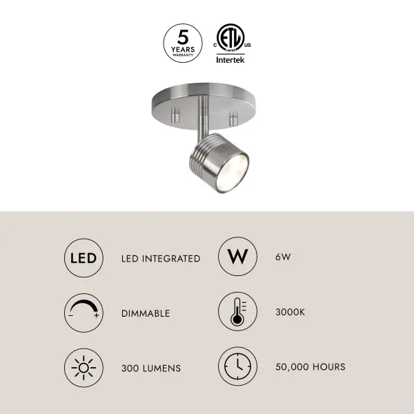 Lyra 6-Inch Track Light - Image 7