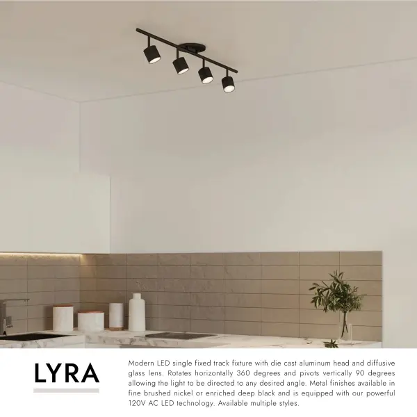 Lyra 30" Modern LED Track Light - Image 10