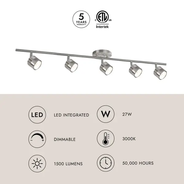 Lyra 36" LED Track Light - Image 5