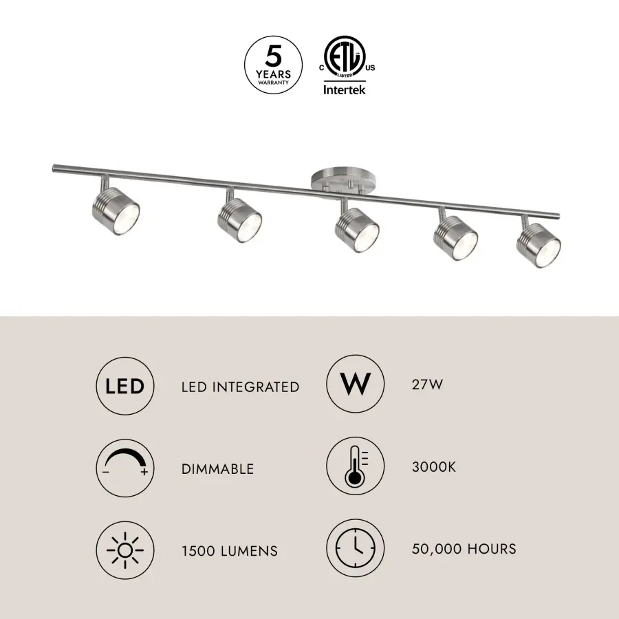 Lyra 36" LED Track Light - Image 5