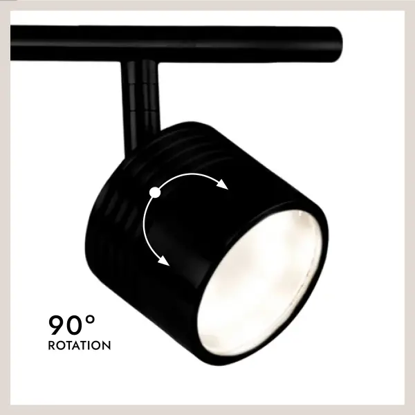 Lyra 43" Modern LED Track Light - Image 4