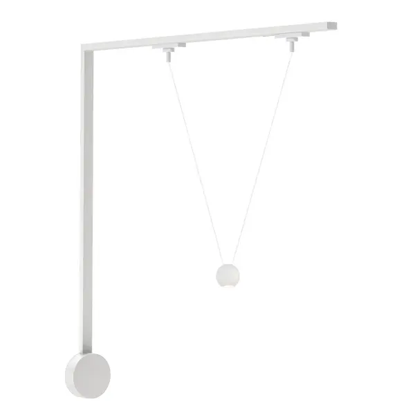 Trilo Faria Double Track Pendant - Brushed Gold - Image 9