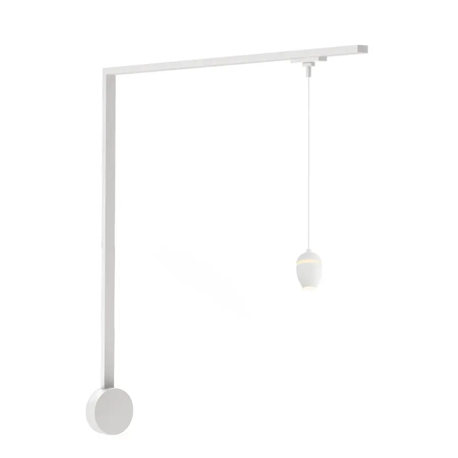 Eloa Track Pendant - Brushed Gold - Image 6