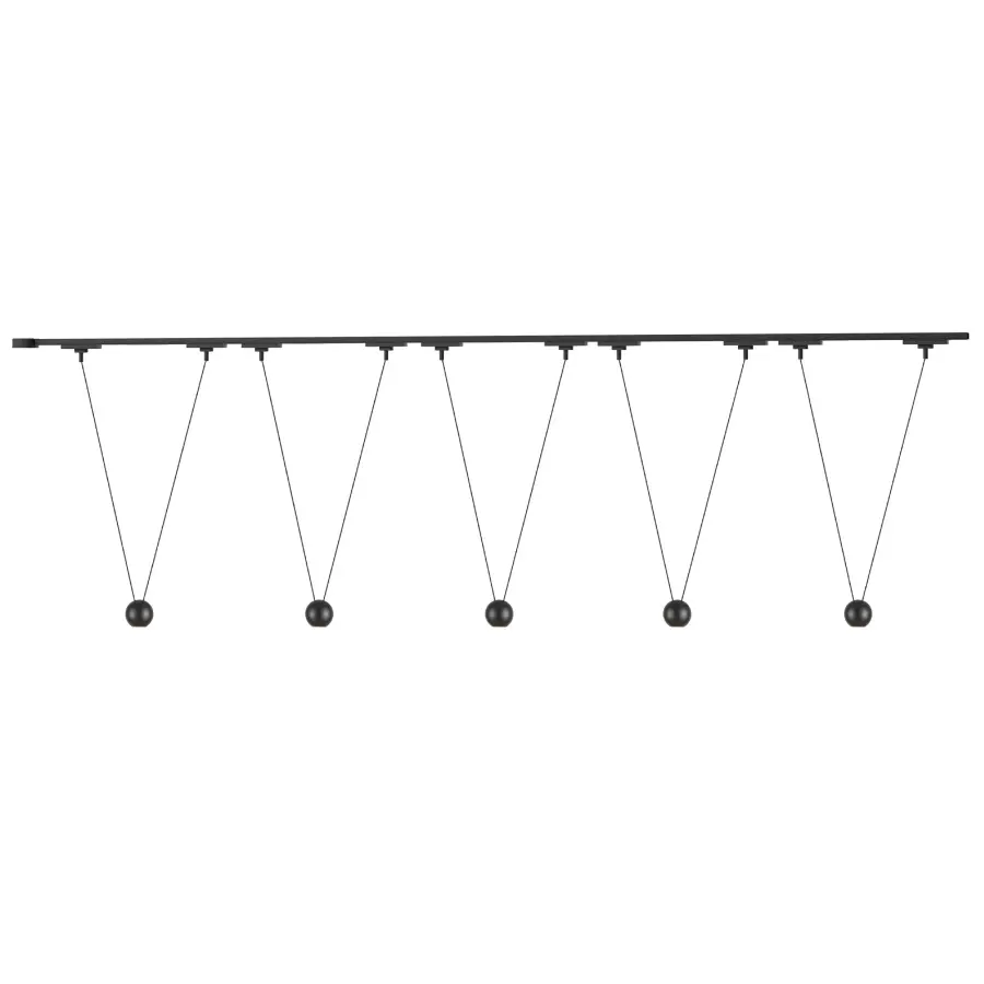 Trilo Faria Double 5-Head Track Pendant - Image 3