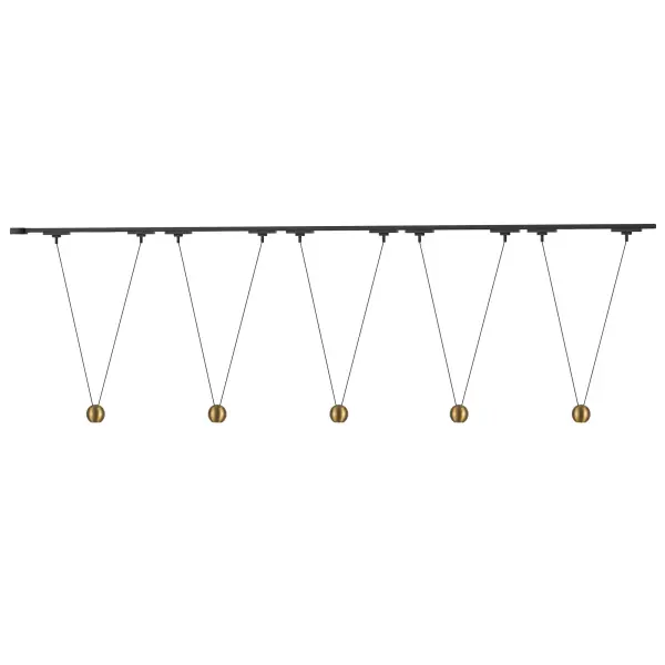 Trilo Faria Double 5-Head Track Pendant - Image 7
